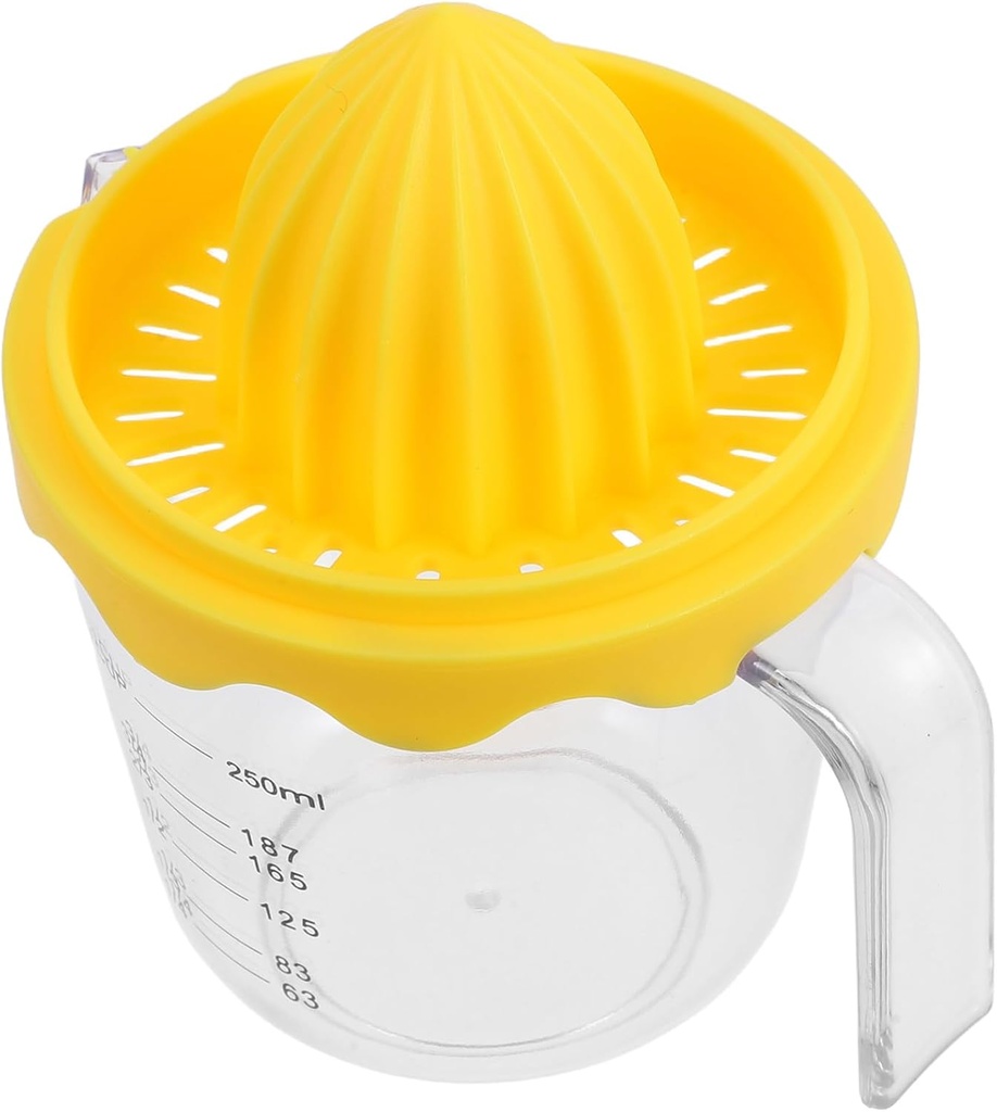 Portable Manual Lemon Squeezer Hand Juice Presser with Non-Slip Handle for Citrus Fruits Kitchen Gadget for Juicing Oranges Grapefruits