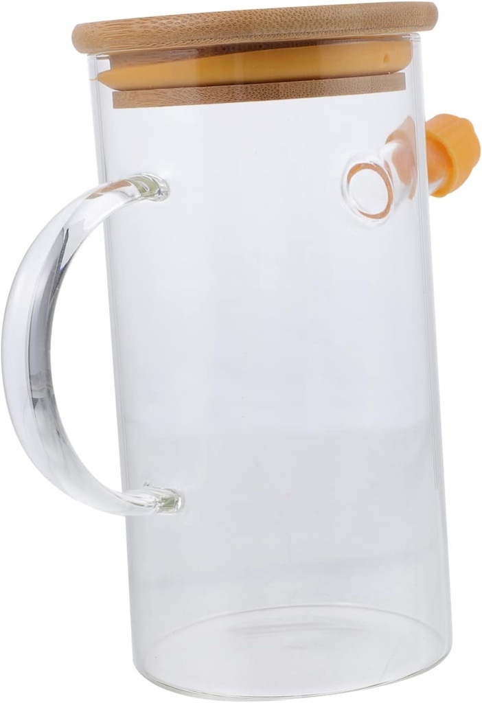 PRETYZOOM Capacity Glass Oil Dispenser Kitchen Sauce Bottle for Soy Sauce Vinegar and Oil Design for Easy Visibility and Measurement