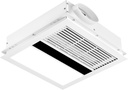 FLYINGFOX Bathroom Exhaust Fan, Heater, LED Light Combo, 100 CFM Bathroom Exhaust Fan with Light ， Suitable for Bathrooms and Garages
