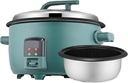 Rice Cooker (8-45L) Commercial Large Rice Cooker, for Canteen Restaurant Construction School, for 8-70 People，Can Be Used US/EU(13L)