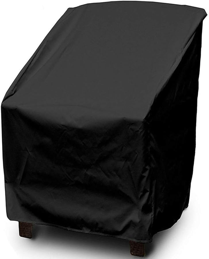 Patio Chair Covers - Reclining Garden Chair Cover - Waterproof Outdoor Bar Stool Cover - Stackable Chairs Cover - Outdoor Furniture Cover - 27.5"x 31"x40"
