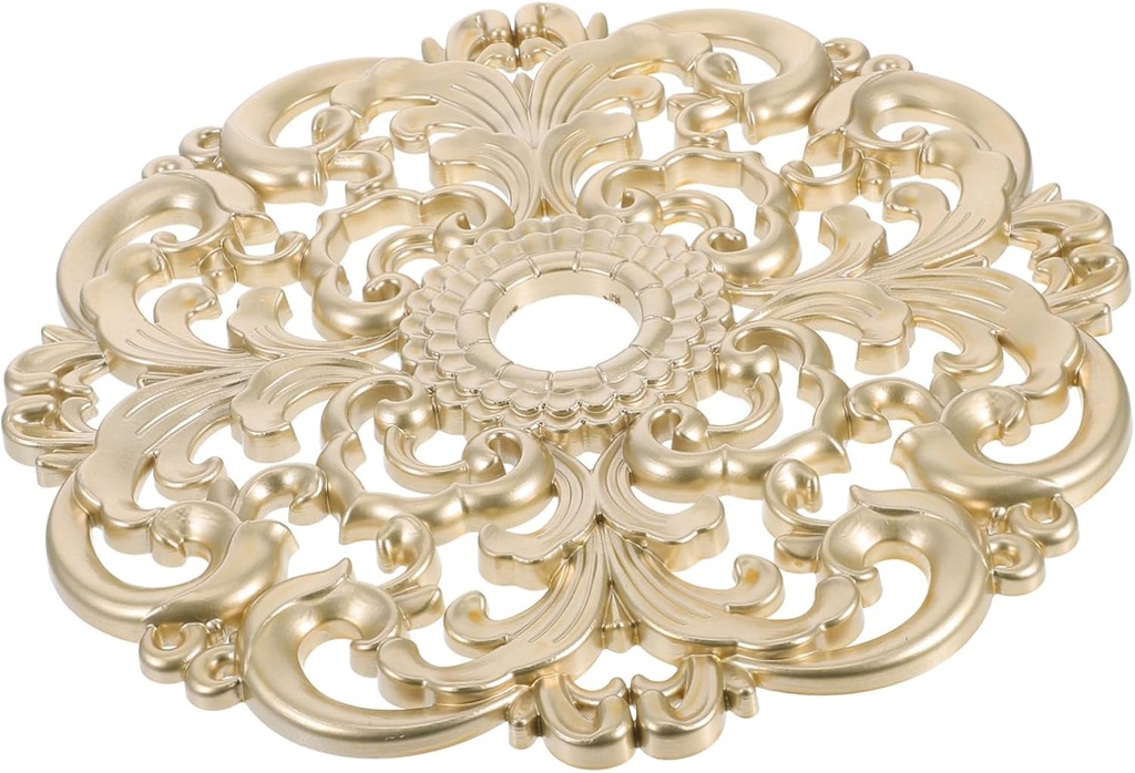 Home Lighting Ceiling Medallion Decorative Ceiling Medallion Artistic Corner Flowers