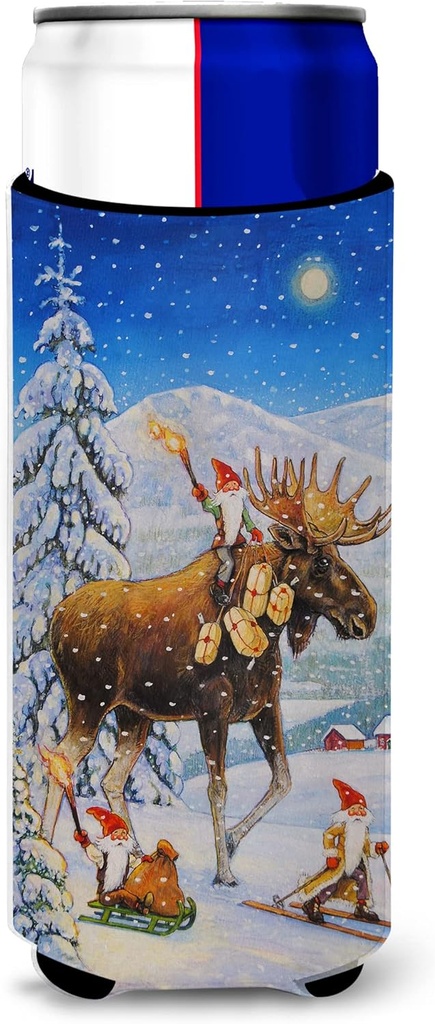 Caroline's Treasures Slim Can Hugger, Multicolor