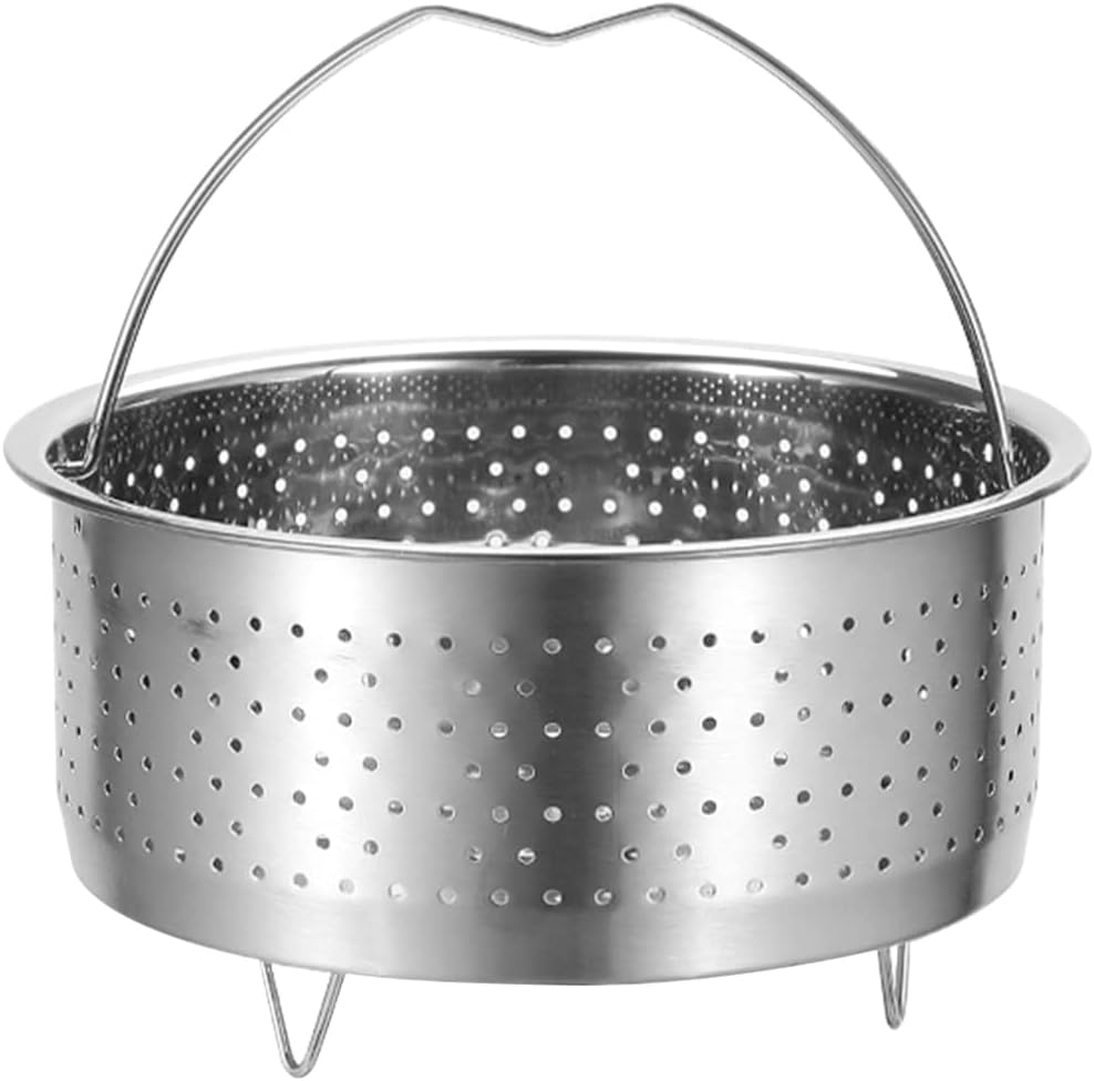 DOITOOL Steamer for Cooking, 7 Inch Stainless Steel Steamer Basket for Pot, Vegetable Basket, Food Insert, Rice Cooker Steaming for Kitchen Dim Sum Dumplings Bun