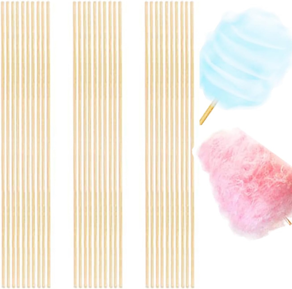 Cotton Candy Machine for Kids, Portable Mini Electric Cotton Candy Makers with 450W Efficient Electric Heating, DIY Sweet Cotton Candy Maker Includes Sugar Spoon and Bamboo Sticks (30 Bamboo Sticks)