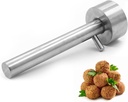 Stainless Steel Meatball and Falafel Scoop, Non-Stick Baller Tool, Simple to Use, Easy to Clean, Ideal for Home Or Commercial Kitchens