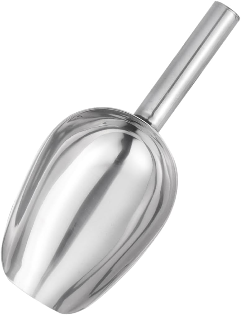 Alipis Stainless Steel Shovel for Candy Nuts Flour and Desserts Ice Cream Scoop for Home Kitchen and Buffets for Serving and Baking