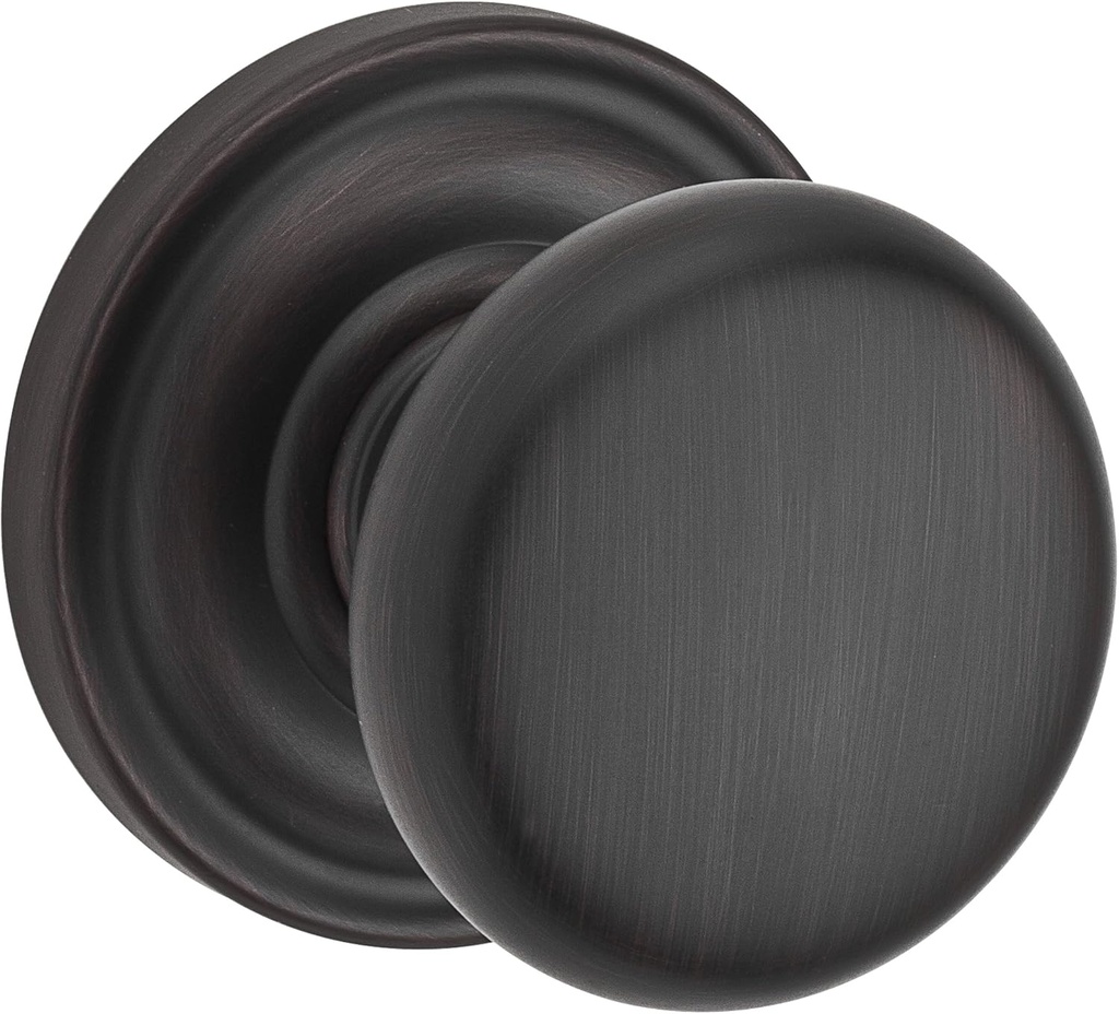 Baldwin Reserve 9BR3530-022 Traditional Round Privacy Knob in Venetian Bronze