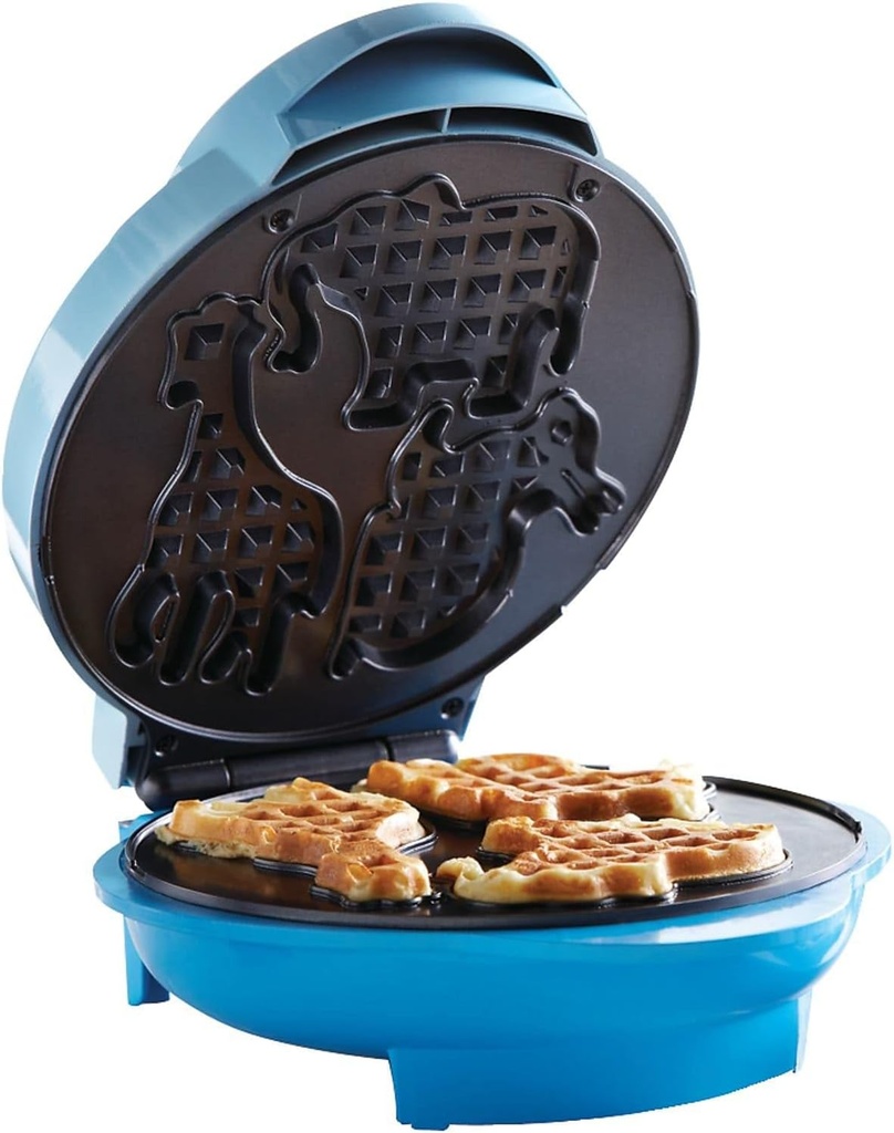 Brentwood Blue Appliances TS-253 Electric Food (Animal-Shapes Waffle Maker), None,