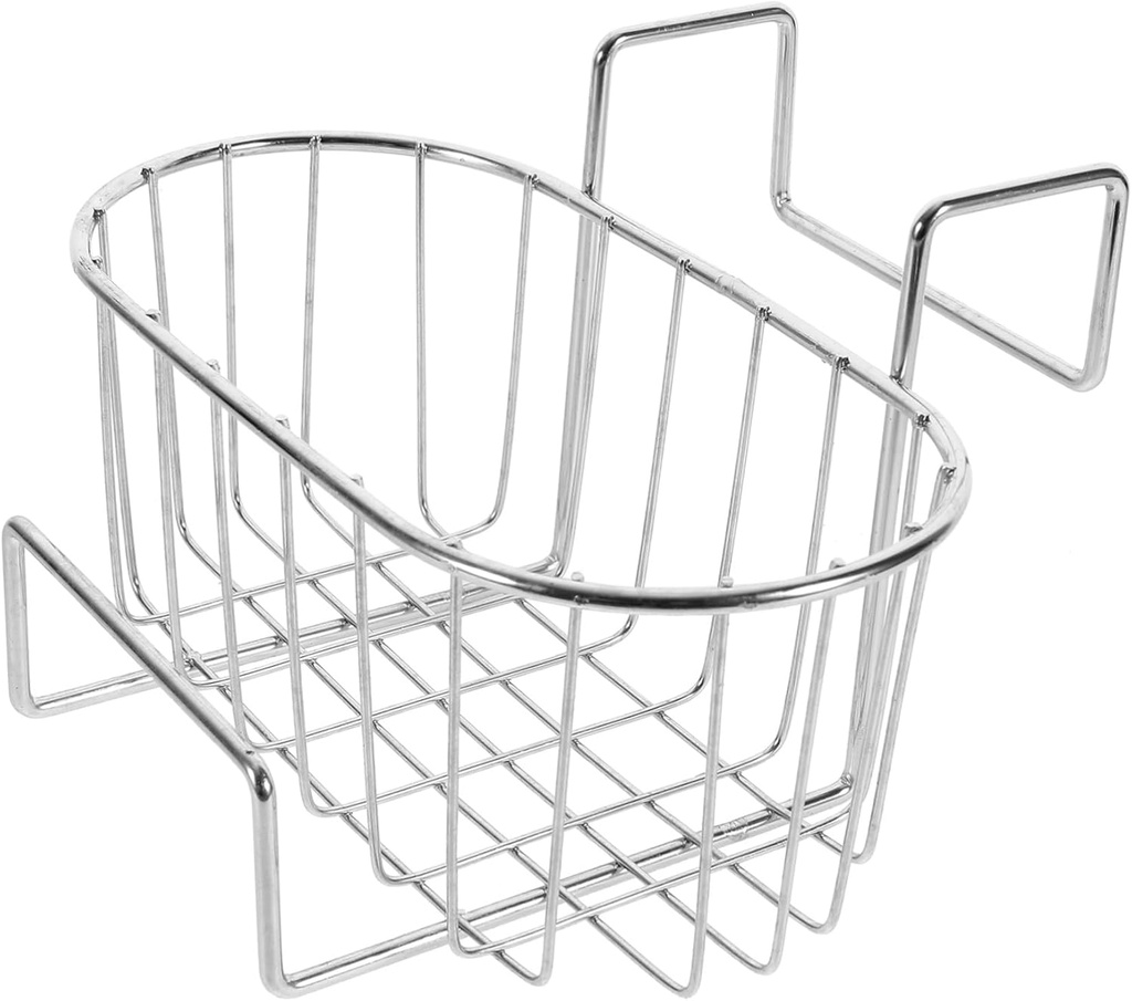 CHILDWEET Double Sink Hanging Basket Kitchen Sink Organizer Sponge Holder Dish Sponge Holder Stainless Steel