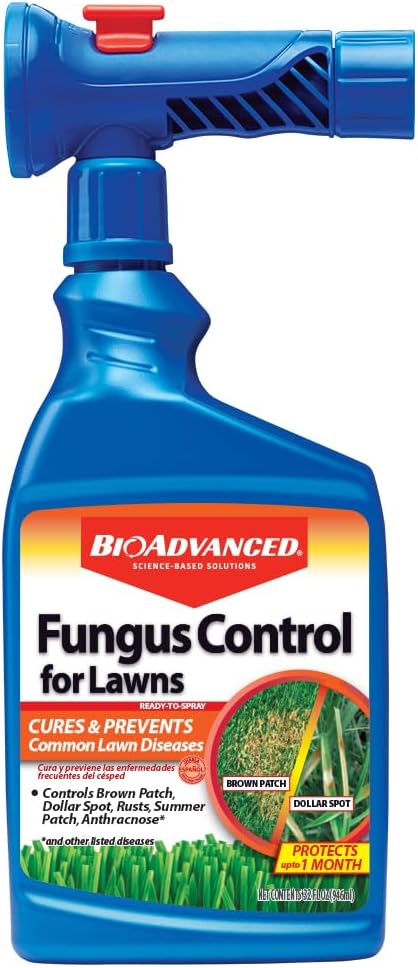 BioAdvanced Fungus Control for Lawns, Ready-to-Spray Fungicide for Lawns, 32 oz