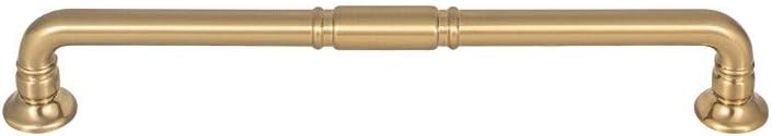 Kent Pull Color Honey Bronze - Top Knobs 7 9/16" Length Grace Coll Traditional Transitional Bar Handle Decorative Kitchen Drawer Cabinet Door Hardware Dresser Bathroom Metal Handle Interior Home