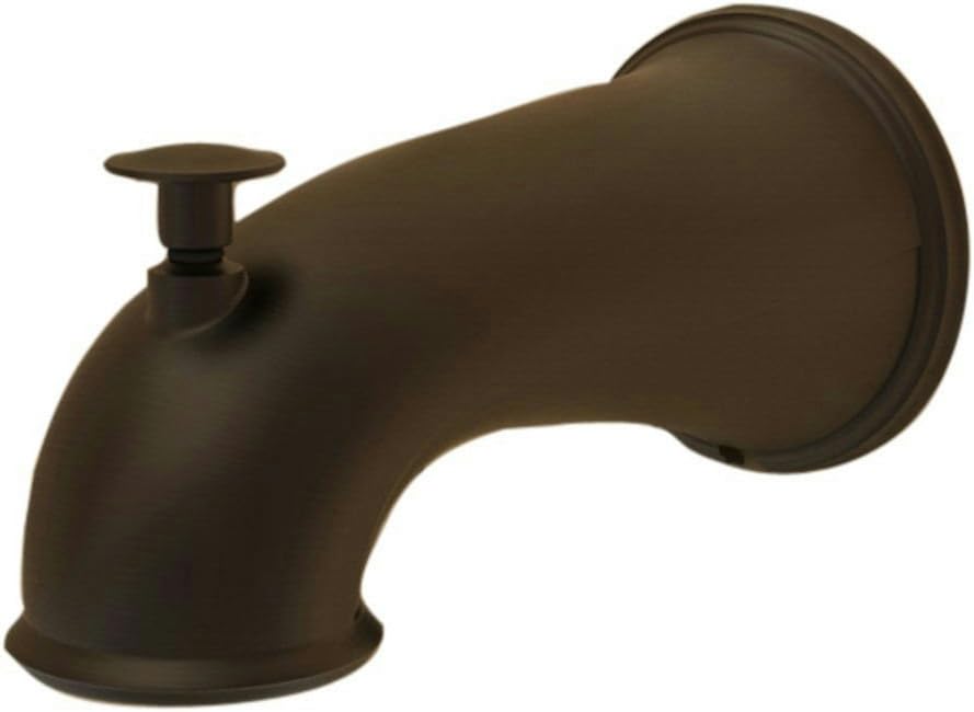 Danco Company 10317 Tub Bathtub Spout, 5-1/2 Inches/Pull Up Diverter, Oil-Rubbed Bronze