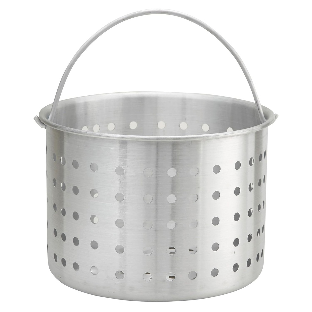 Winware B001CHKLOU Professional Aluminum Steamer Basket Fits 60-Quart Stock Pot, Silver
