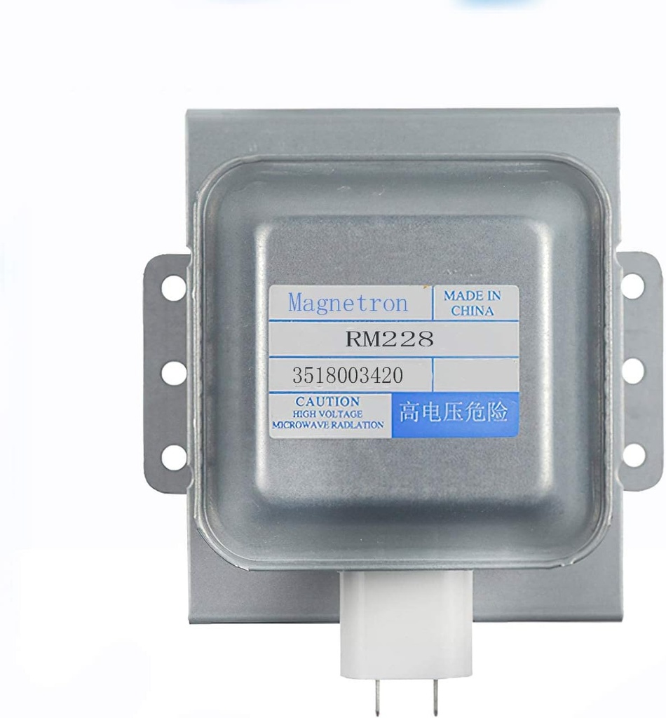 New RM228 3518003420 Magnetron for LG Sharp Kenmore Microwave Oven Magnetron Repair Parts Replace 2M253J WB27X10865 WB27X32766 WB27X26080 W1021084 EAS42812919 Magnetron