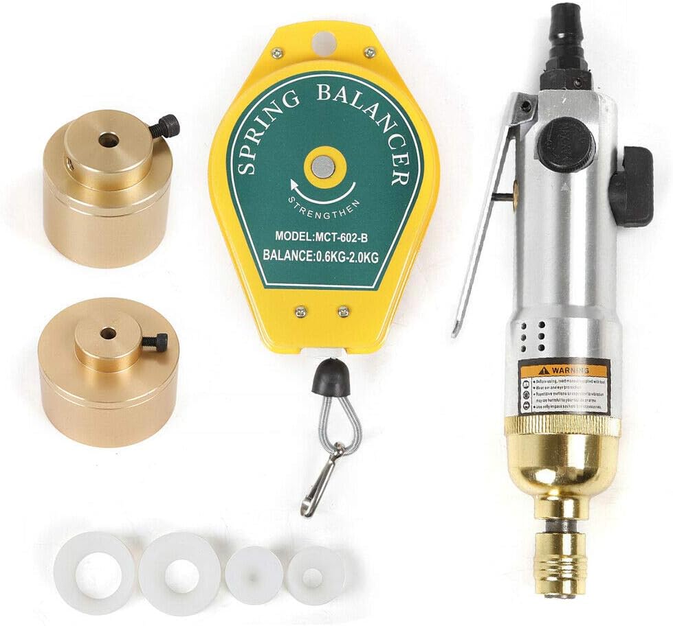 Handheld Pneumatic Capper Plastic Bottle Sealing Capping Sealer Machine,10-50mm Bottle Capper Sealer Screwing Sealing Machine 100-240V