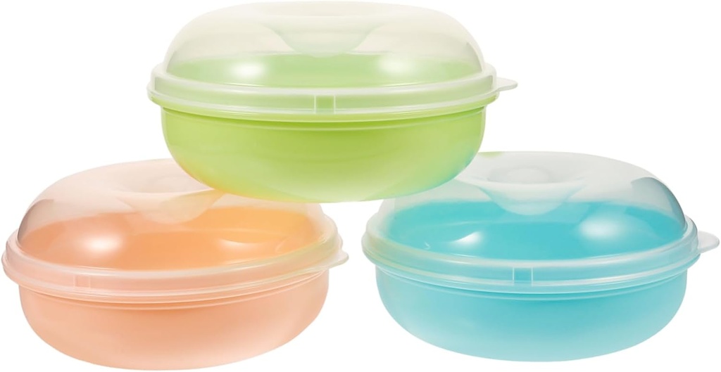 Cabilock 3pcs Bread Boxes for Kitchen Countertop Proofing Box Bread Container Storage Container