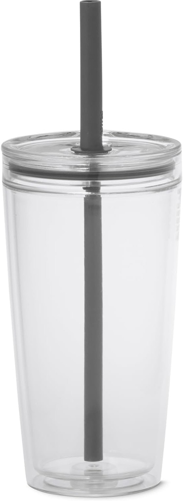 MiiR Everywhere Straw Tumbler 16oz - Durable Double Wall Tumbler with Lid and Straw, Lightweight, Shatter-Resistant, Perfect for On-the-Go Sipping