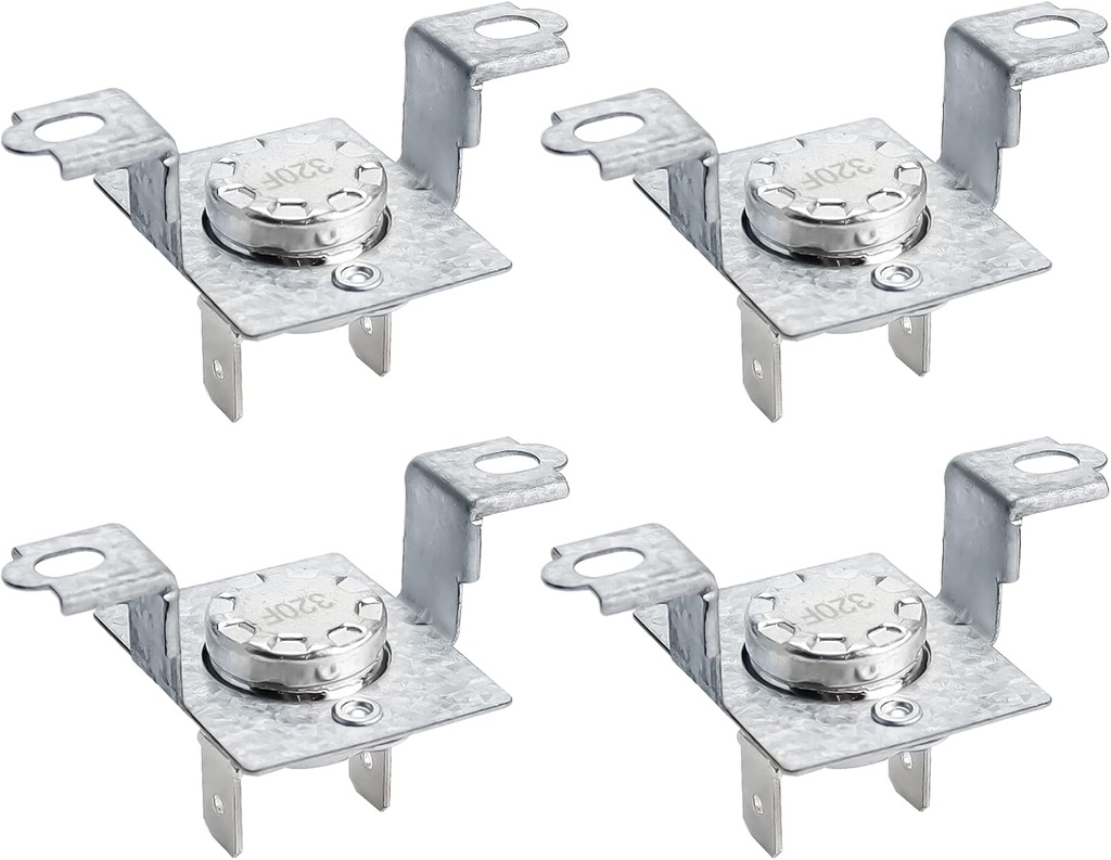DC96-00887A Thermal Fuse Dryer Replacement by Techecook - 4 Pack DC96-00887A DC96-00887C Replacement for Sam-sung Kenmore Dryer - Replaces 35001193 AP6008689 PS11741829