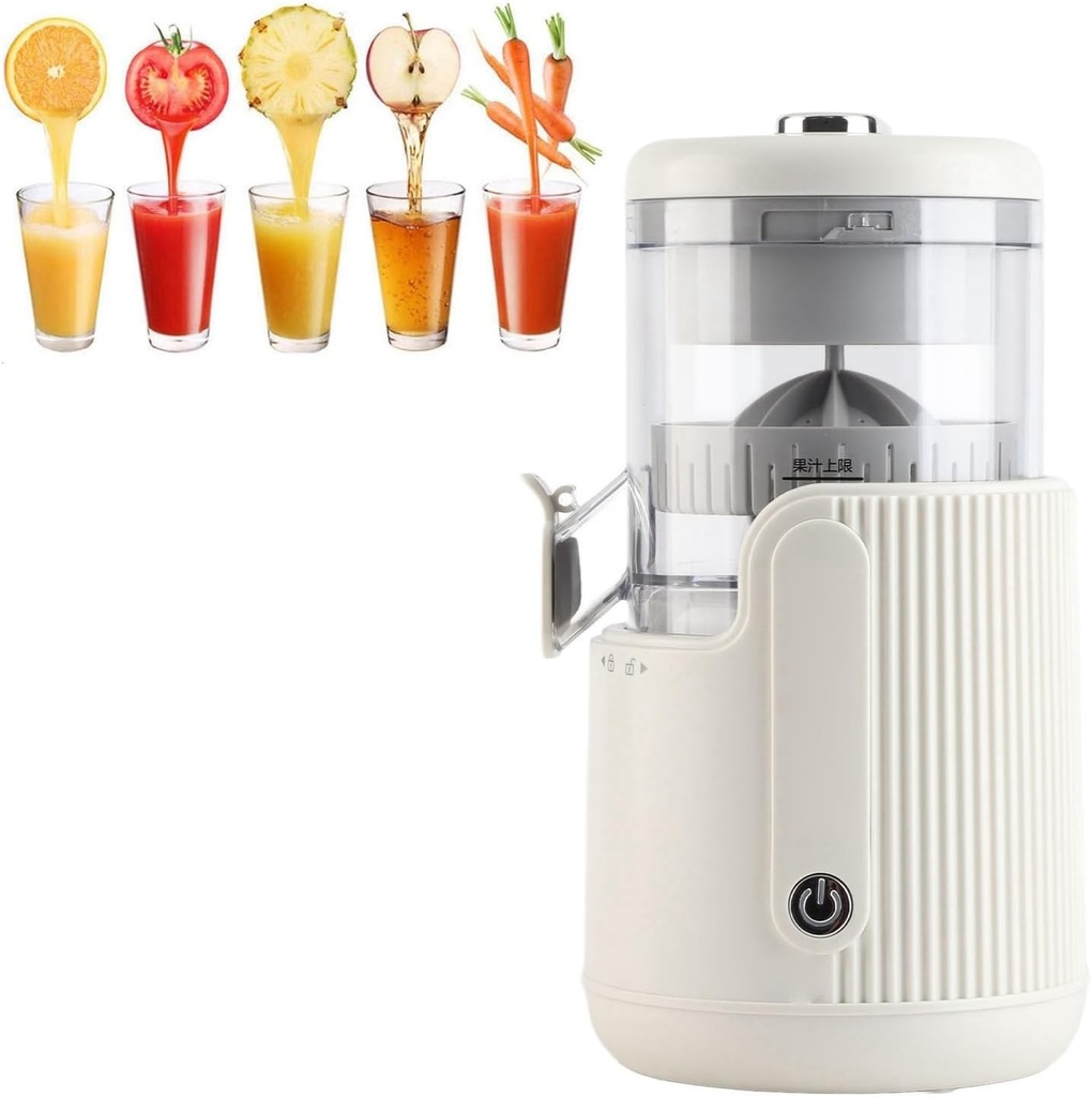 Denash Citrus Juicer,Hands Rechargeable Juicer Machine with USB Cable and Cleaning Brush,360 Degree Motor Easy to Squeezer for Orange Lime Lemon Grapefruit