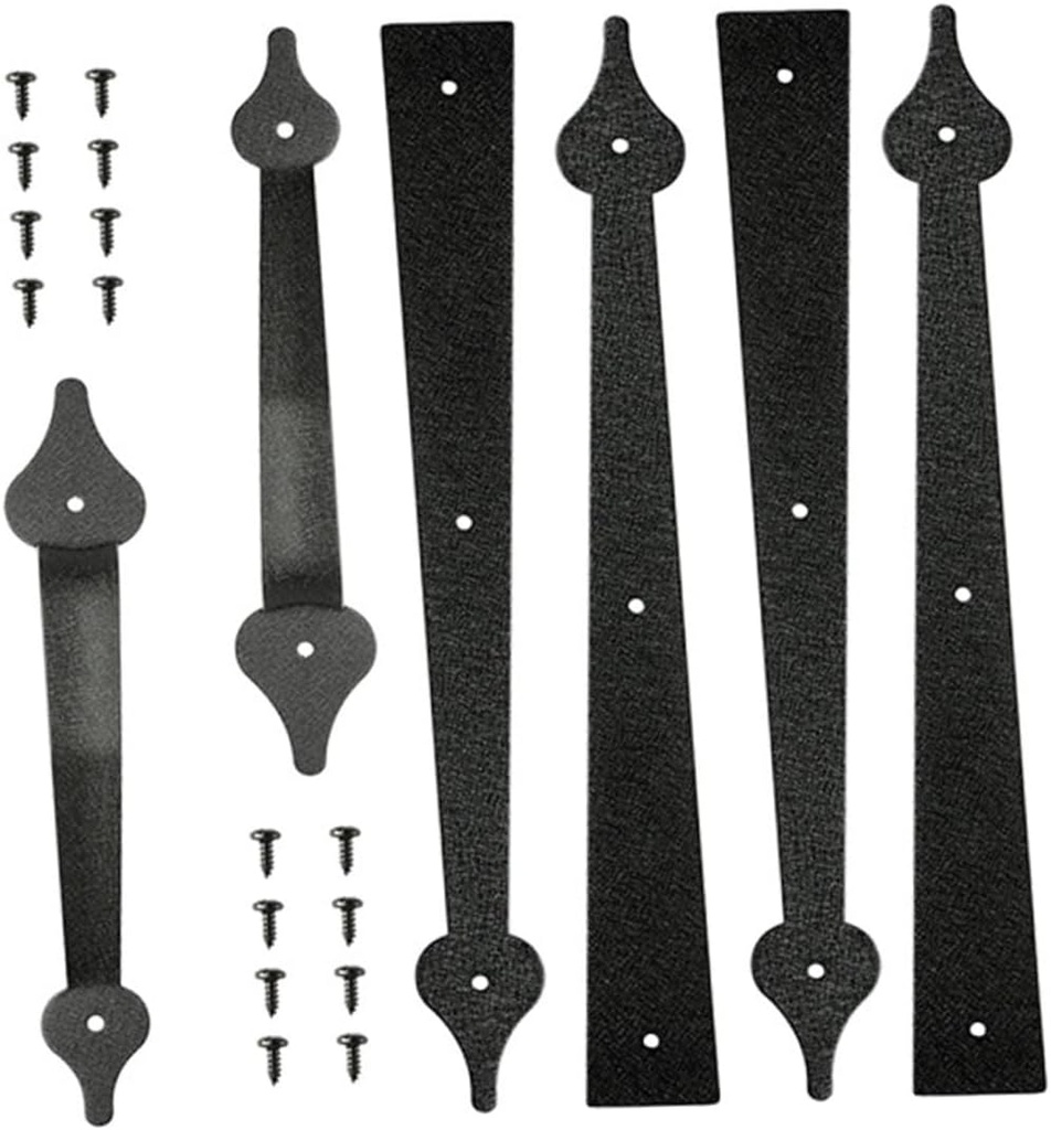 1set Professional Garage Door Hinges Easy Install Hinges for for Home and Commercial Use