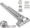 A BST Push Bar Door Lock Panic Exit Device with Exterior Lever,Stainless Steel Panic Bar for Commercial Emergency Push Door Hardware for 28”-36” Metal Wood Exit Door