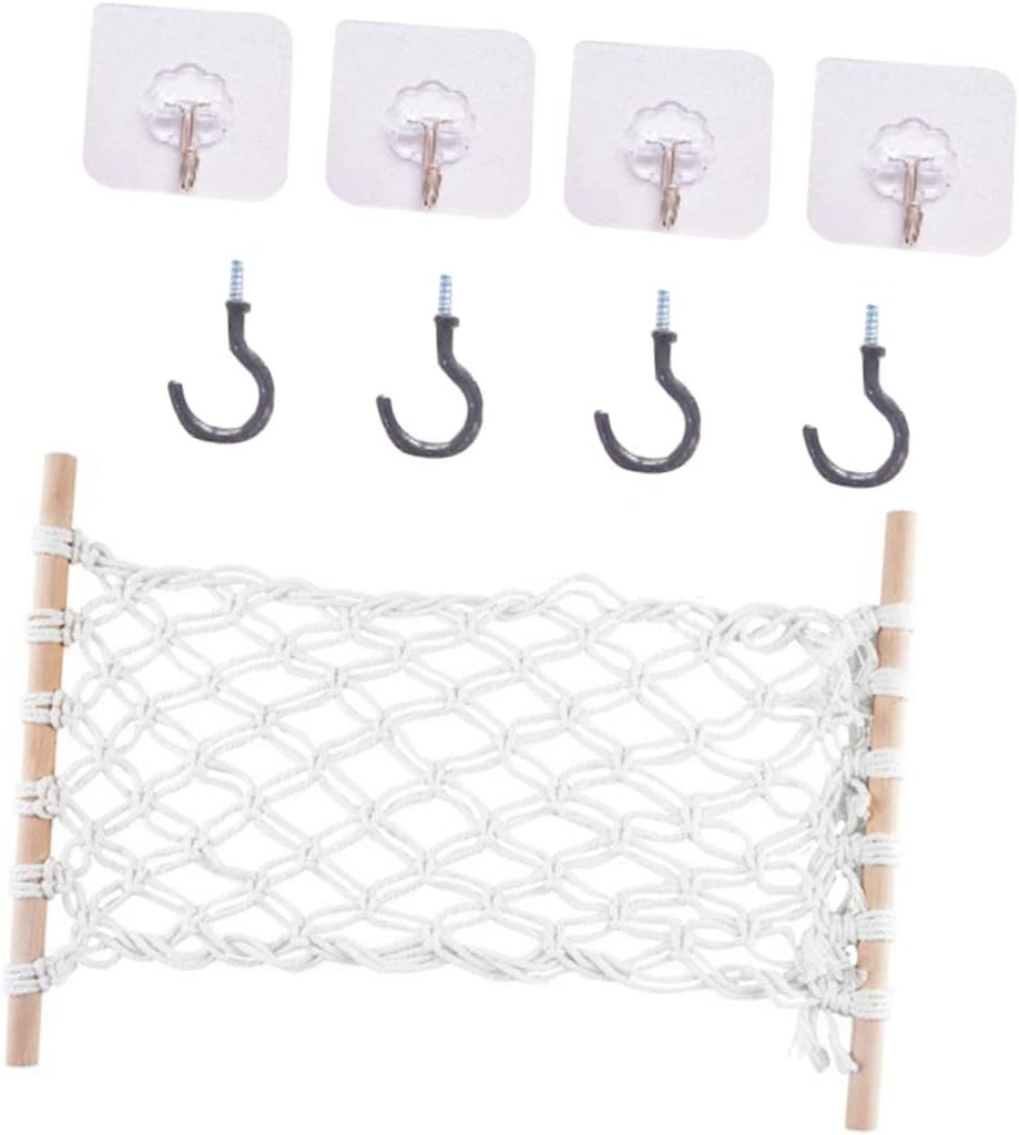 BESTOYARD Cabinet Fruit Holder Banana Hammock Fruit Rack Macrame Organizer Rope Easy Hang Kitchen Essential Decor