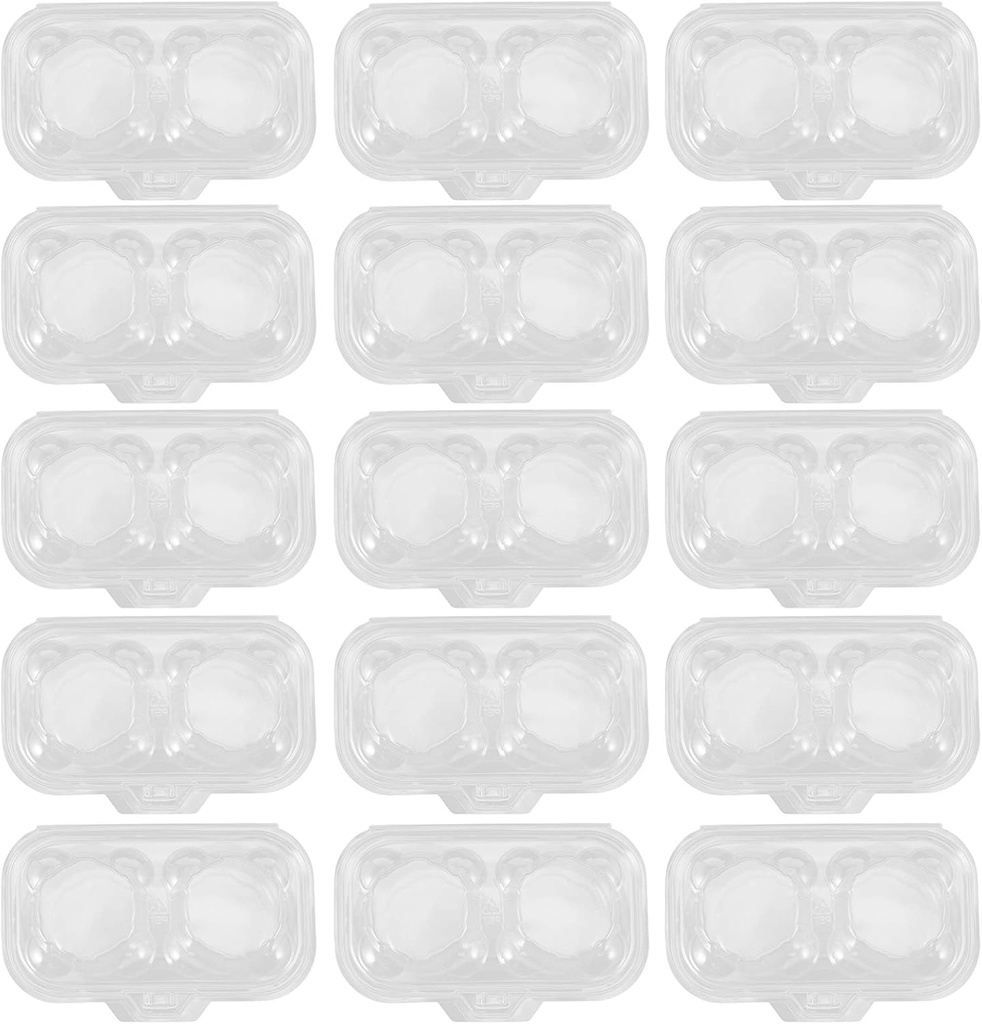 50pcs Stackable Transparent Cake Box Paper Dessert Container for Parties and Trustworthy Cake Wrapping for Birthdays and Special Events