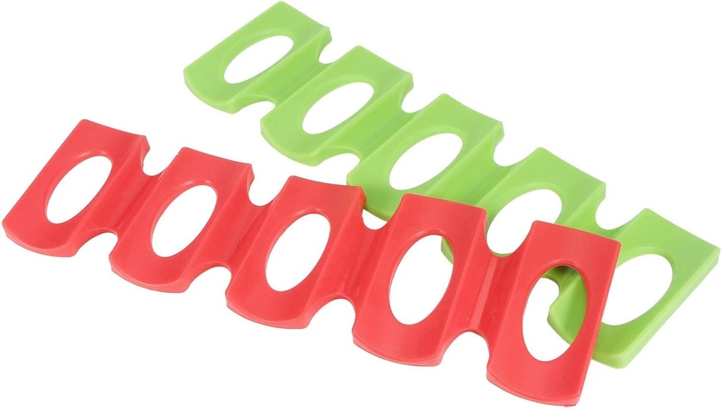 Silicone Bottle Stacking Mat, 4Pcs Can Stacker Can Stacker for Refrigerator Silicone Can Stacker Fridge Organizer Holder Rack