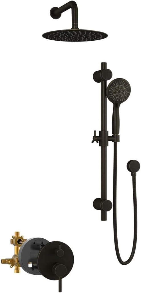Pulse Showerspas 3006-ORB-1.8GPM 1.8 GPM Refuge Combo Shower System Oil Rubbed Bronze