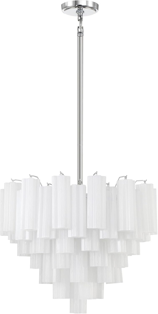 Crystorama Addis 12 Light Polished Chrome Chandelier