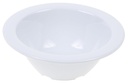 Winco MMB-4W Melamine Fruit Bowl, 4-Ounce, White (Pack of 12),Medium