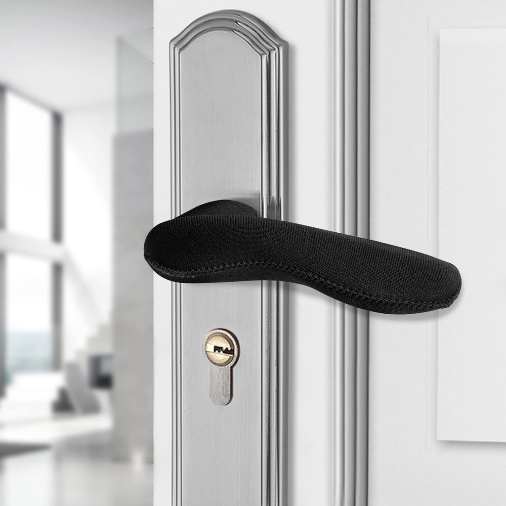 moonoom 4PCS Door Handle Covers - Anti-Scald Door Handle Protector Door Knob Cushion Cover Protect Hands from Burns and Chills