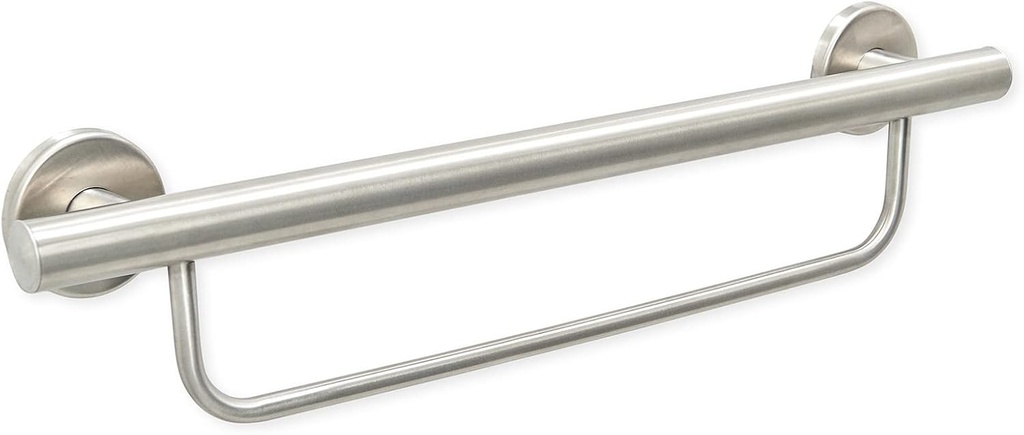 Bathroom Grab Bar Towel Rack for Bathtub Shower Kitchen/304 Stainless Steel/Brush Finish/ 24" x 5"