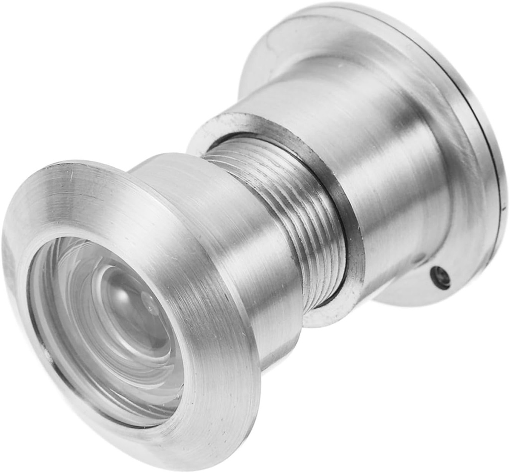 Brass Door Viewer Peephole Heavy Duty Privacy Cover Wide Angle Lens for Thick Doors Easy Installation Tamper-Resistant Security