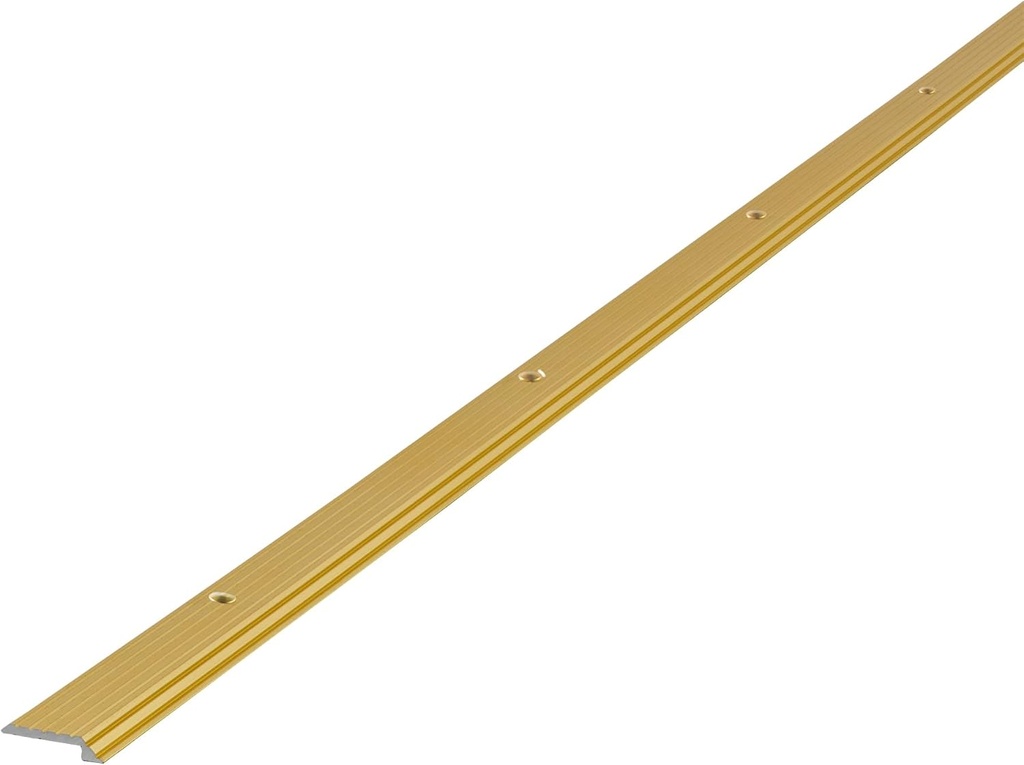 M-D Building Products 79038 36 in. Satin Brass Aluminum Tile Edging w/Screw Nails