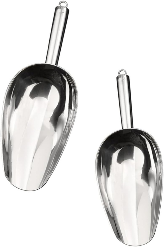 Happyyami 2Pcs Cat Food Shovel Multifunction Pet Food Scoop for Dogs Cats Easy to Pet Supplies for Pet Owners