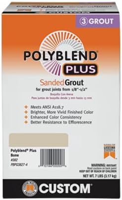 Custom Building Products Pbpg3827-4 Sanded Grout, Solid Powder