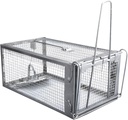 Gingbau Chipmunk Trap Humane Live Mouse Rat Cage Trap - Small