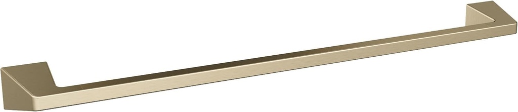 Amerock BH36004BBZ | Golden Champagne Towel Bar | 24 in (610 mm) Towel Rack | Blackrock | Bathroom Towel Holder | Bathroom Hardware | Bath Accessories
