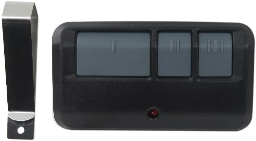 Garage Door Opener Remote Control Compatible with Liftmaster Sears Chamberlain 8065, 8155, 8165, 8355, 8360 and Chamberlain Model 950ESTD (Yellow Learn)