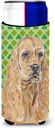 Cocker Spaniel St Patrick's Irish Ultra Beverage Insulators for slim cans