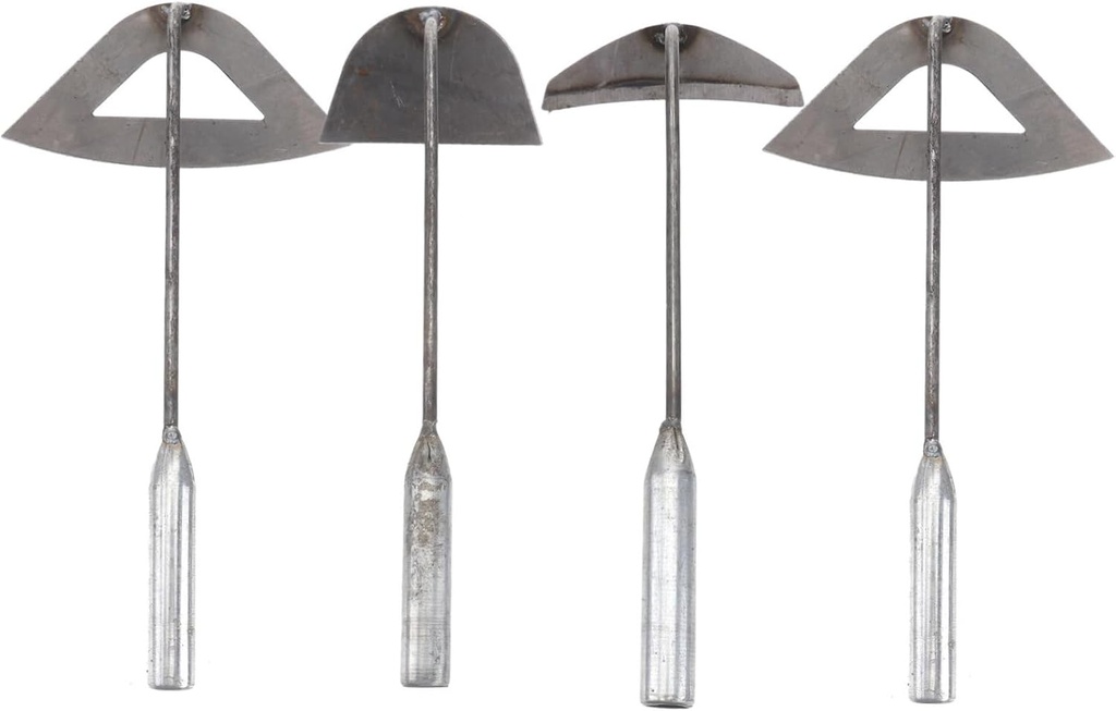 4pcs Hand Hoes Multipurpose Gardening Tools for Weeding Planting and Ditch Digging Durable and Lightweight Garden Hoes for Outdoor Use Housewarming Gift