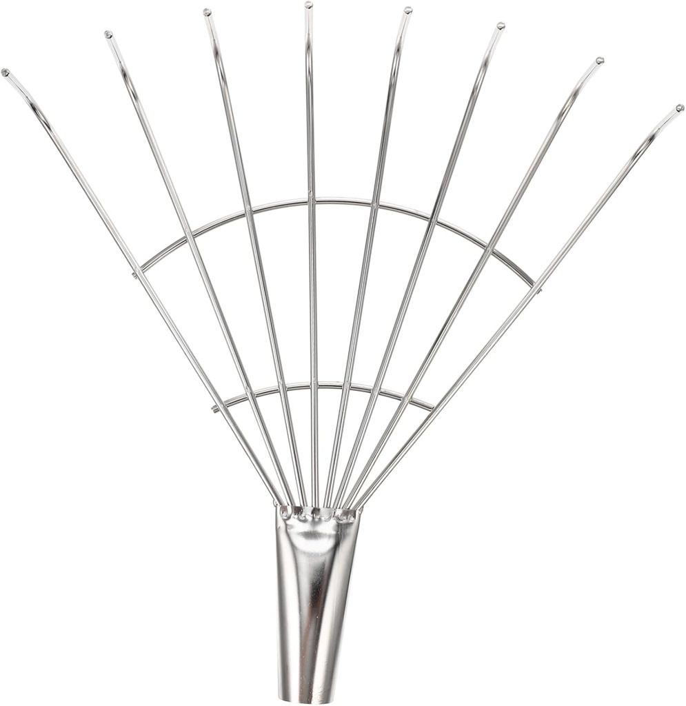 MERRYHAPY Duty Garden Steel Tines Rake Leaf Rakes for Lawns Lawn Replacement Heavy Duty