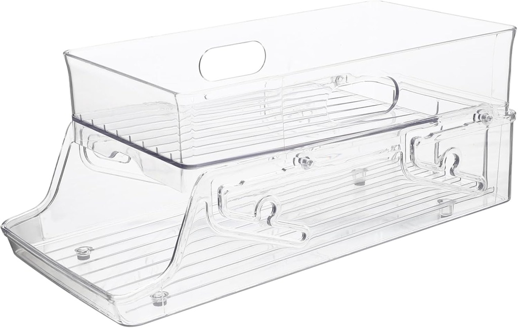 Cabilock Convenient Fridge Organizer Multi-Function Can Holder for Household and Office