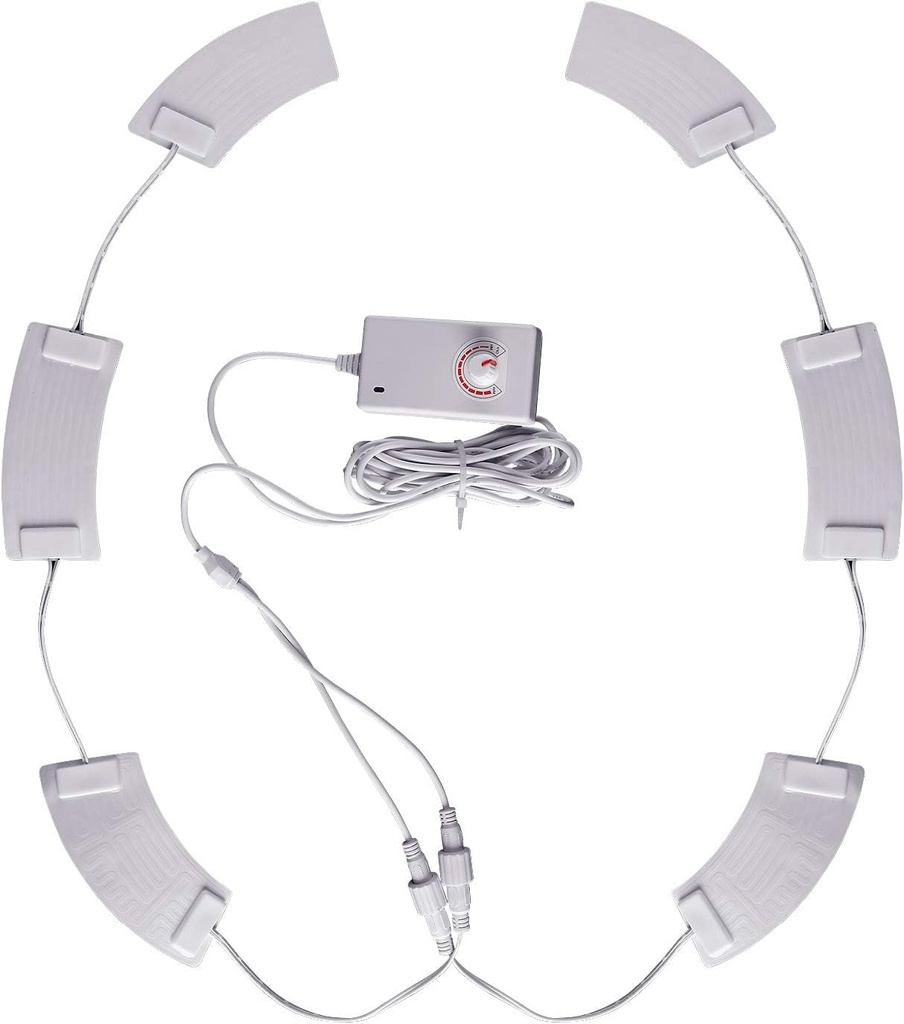 Adhesive Heated Toilet Seat Cover - Adjustable Temperature, Quick Warmth & Energy-Saving Pad, Universal Fit for All Toilets, Auto Shut-Off Safety (Easy Stick-On Installation, Winter Comfort)