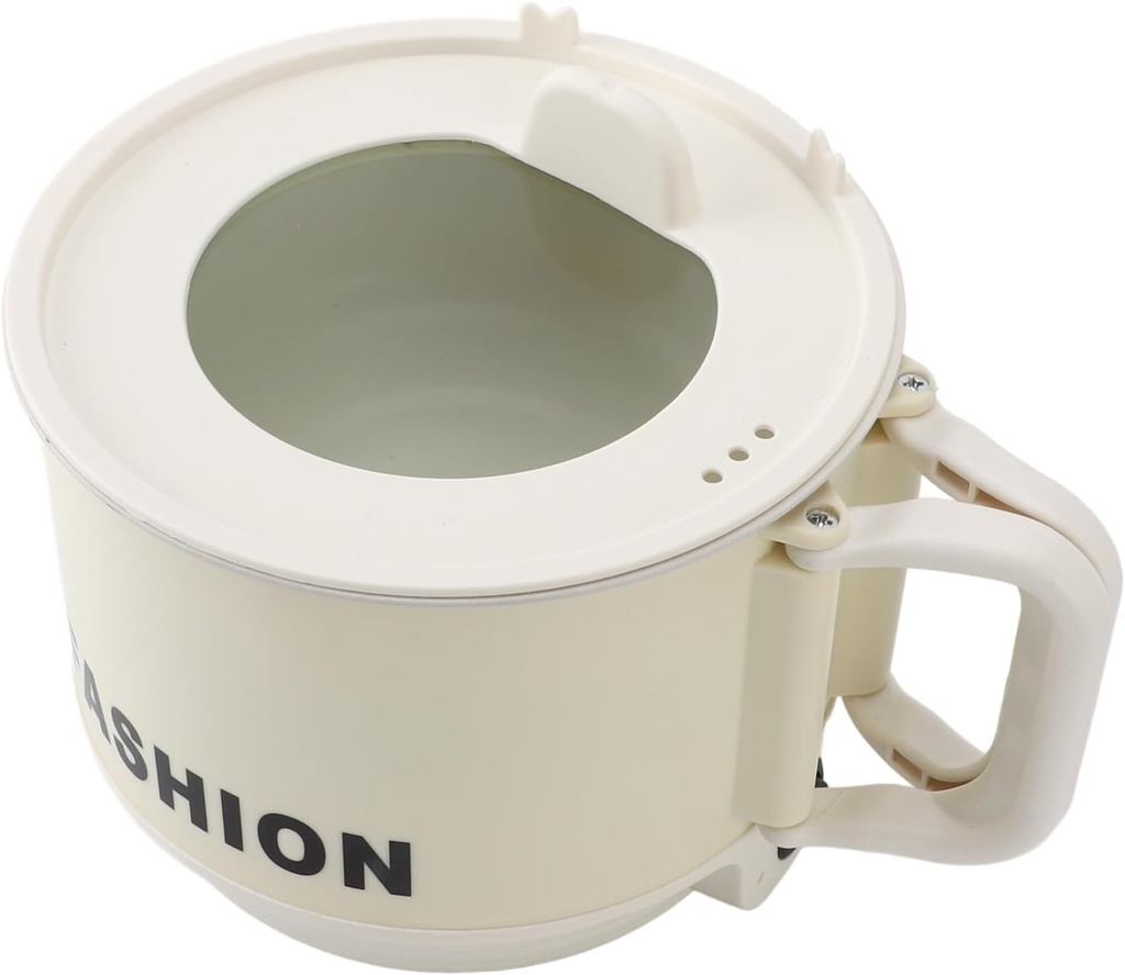 Generic Mini Electric Cooking Pot Easy to Versatile Portable with Foldable Handle Fast Electric Noodle Cooker for Home (US Plug 110V), Genericcq3wnoh42g-12