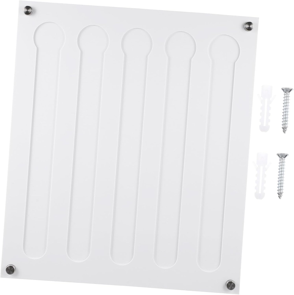 PRETYZOOM Home Wall-mounted Acrylic Coffee Capsules Organizer Storage Rack for for Neat Display and Easy Access to Capsules