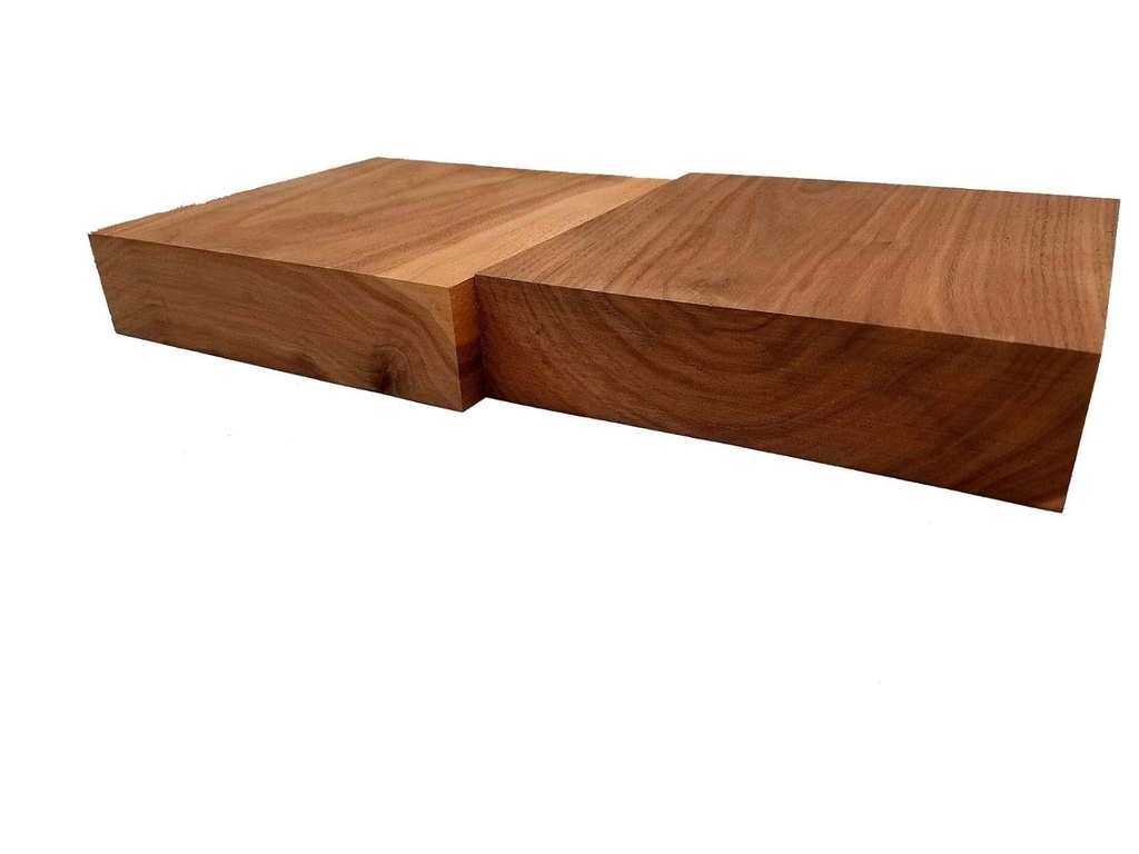 Barrington Hardwoods Black Walnut Bowl Blanks - 8" x 8" x 2" (2 Pieces)