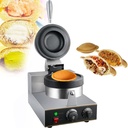 Electric Waffle Maker, Panini Press Sandwich Maker Ice Cream Brioche Hamburger Maker Panini Press Machine Non-Stick Plates Independent Temperature Control for Bakeries, Restaurants,A